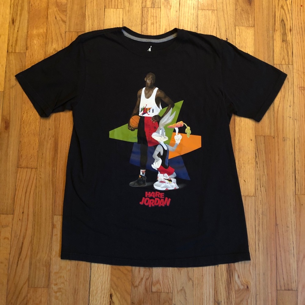 (SOLD) Jordan Brand Space Jam Throwback Tee M